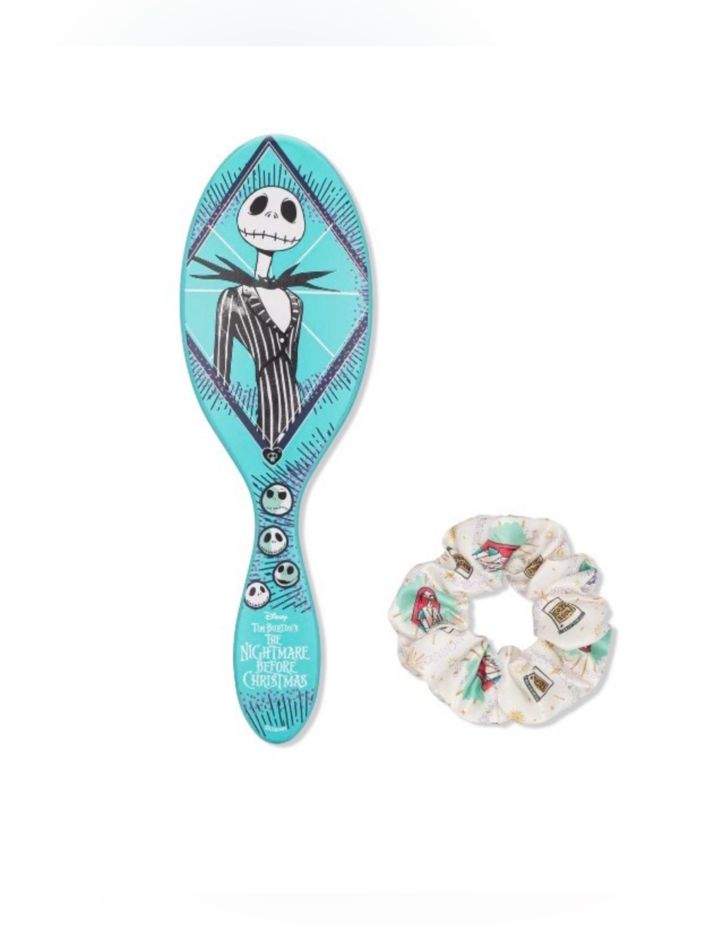 Disney’s LIMITED EDITION The Nightmare Before Christmas Hair Brush/Scrunchie Set